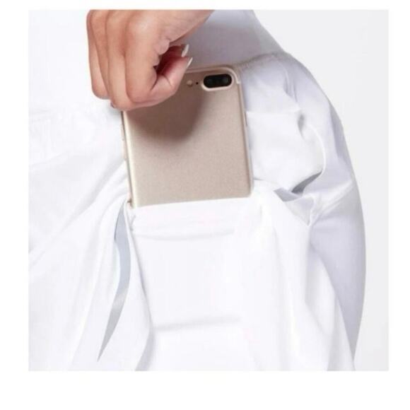 CALIA Run Collection Petal White Reflective High Rise Skort size XXL NWT - Picture 3 of 10